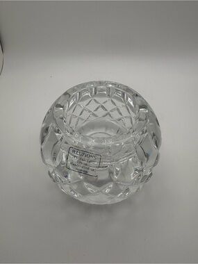 Clear Crystal Votive Candle Holder